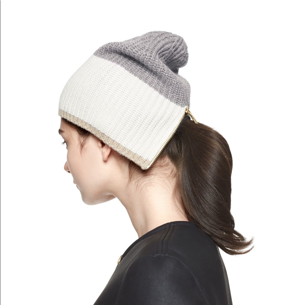 Kate Spade Zip Up Beanie